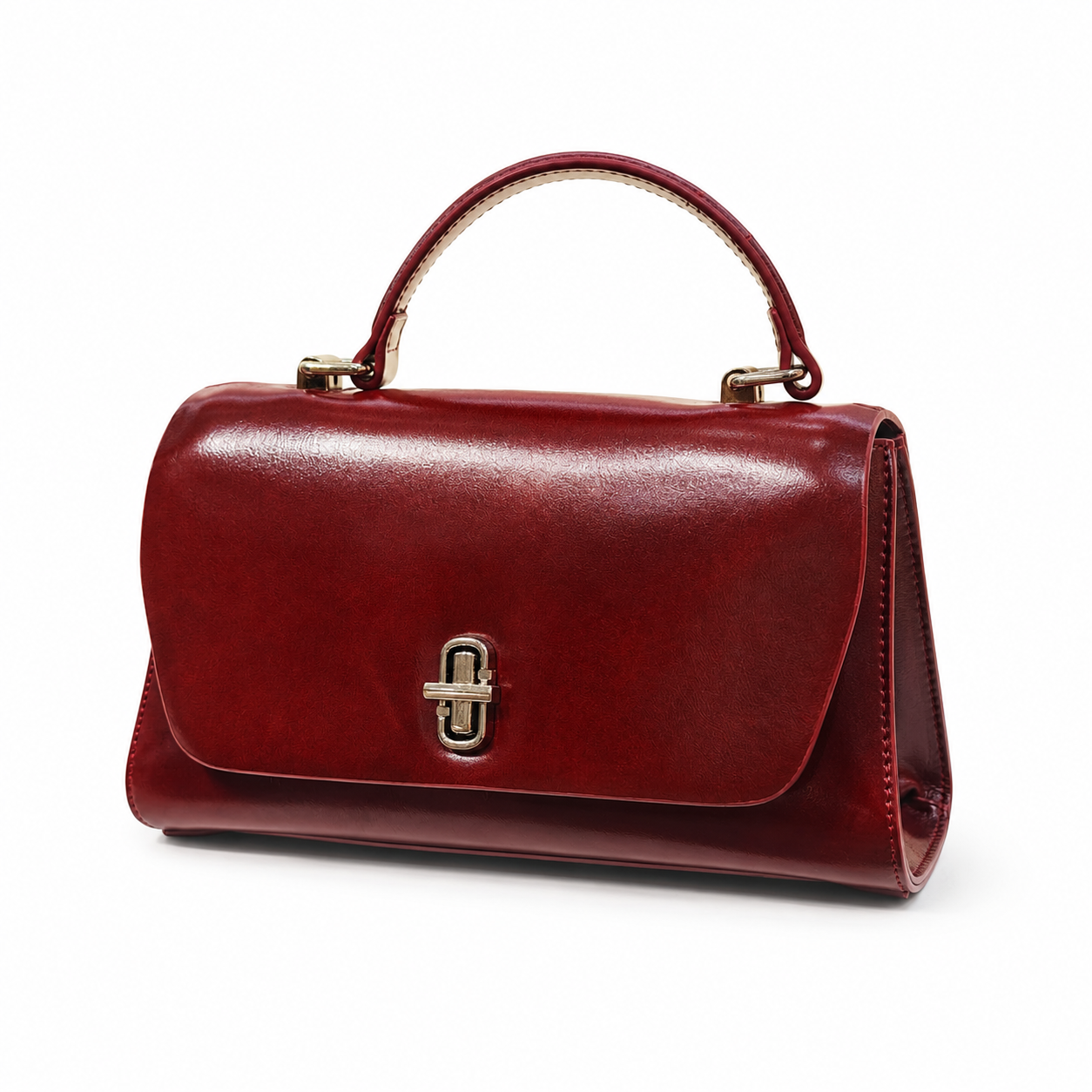 Vintage Burgundy Handbag