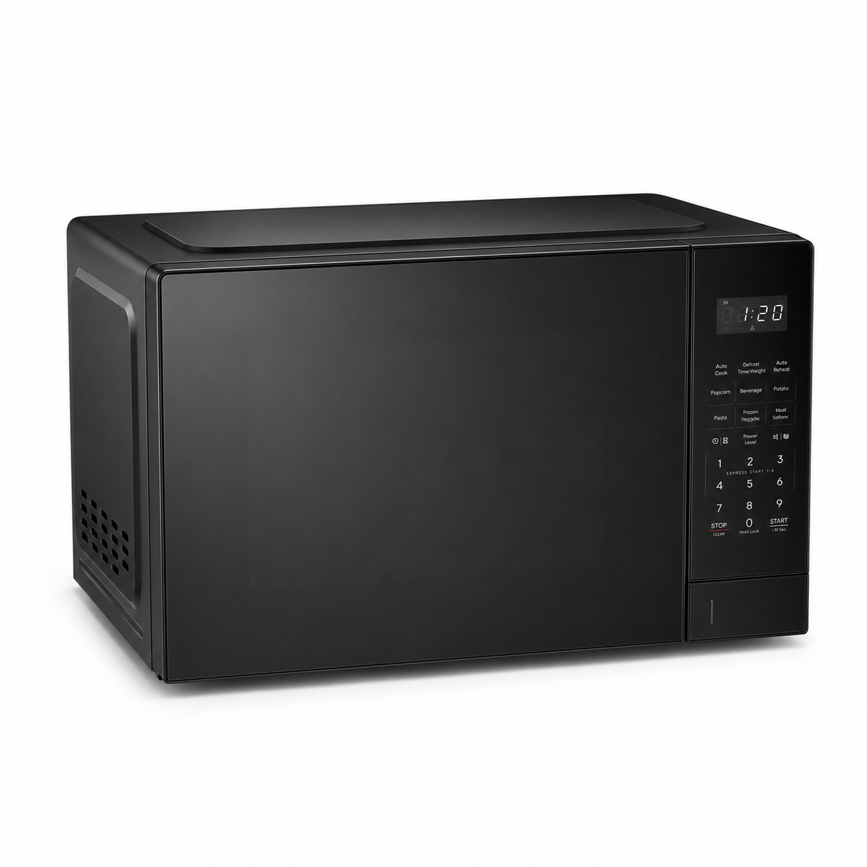 Hisense 45L 1000W Electronic Microwave Oven - Black gallery image